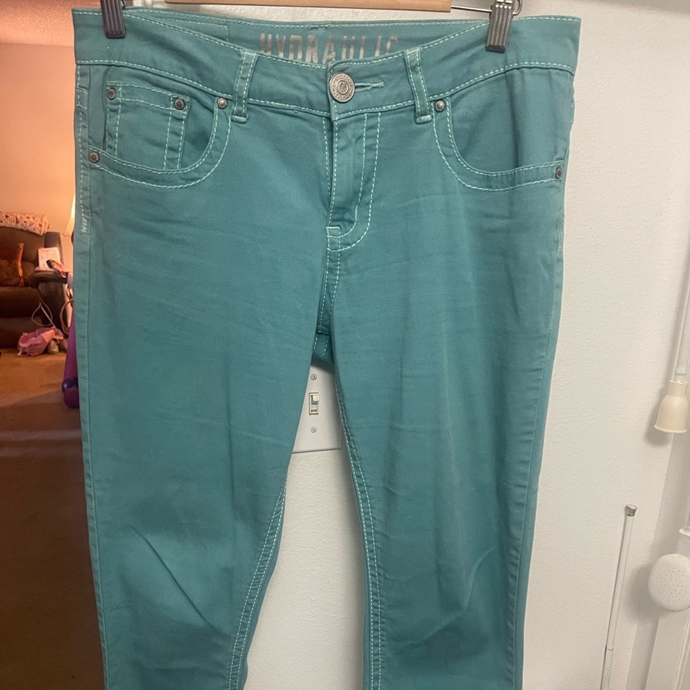 Women’s teal capri  pants